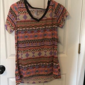Aztec print Christy T by Lularoe